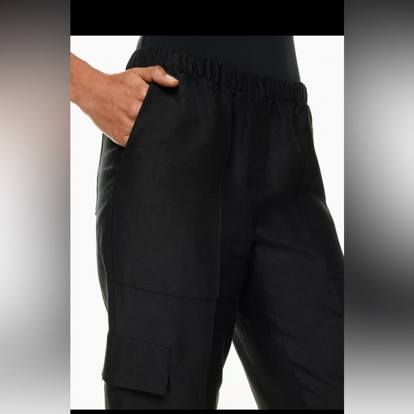 Babaton linen cargo pants size 4 - Picture 3 of 5